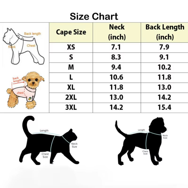 Halloween Pet Cosplay Vampire Cloak for Small Medium Dog Cat Puppy Costumes Kawaii Pet Christmas Festival Outfits