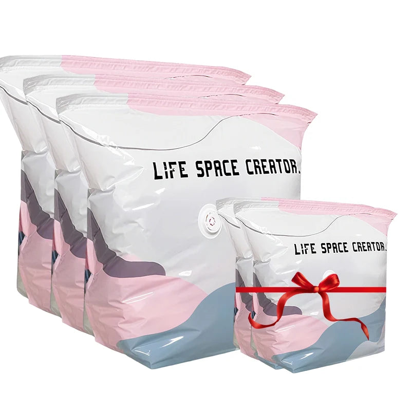 💨No-Pump 3D Vacuum Storage Bags